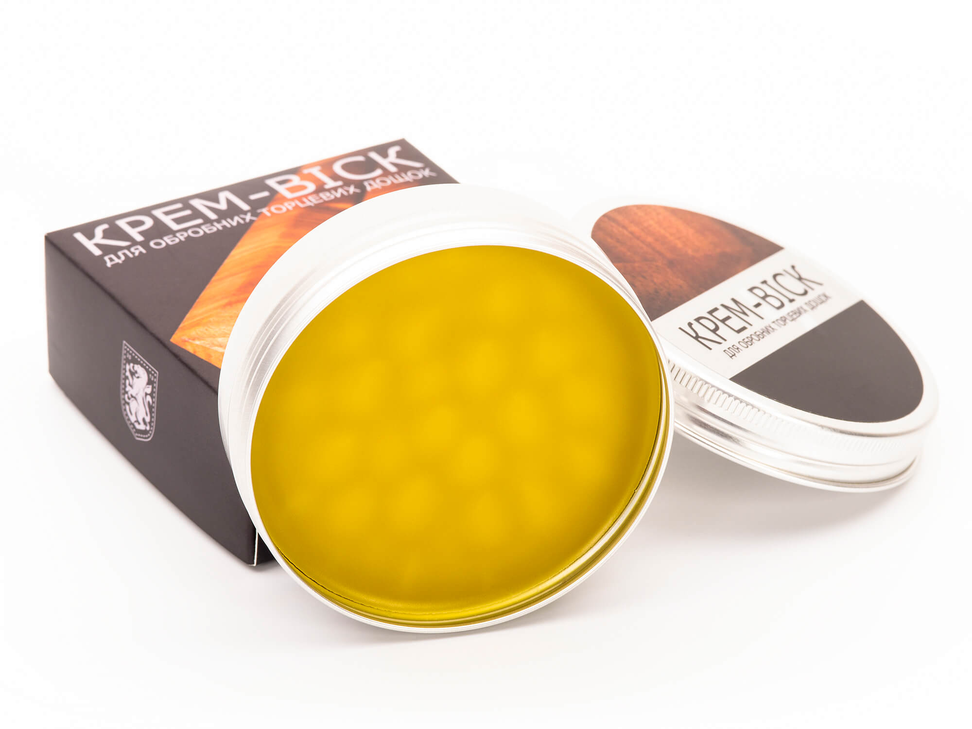 Крем-віск, для обробних торцевих дошок