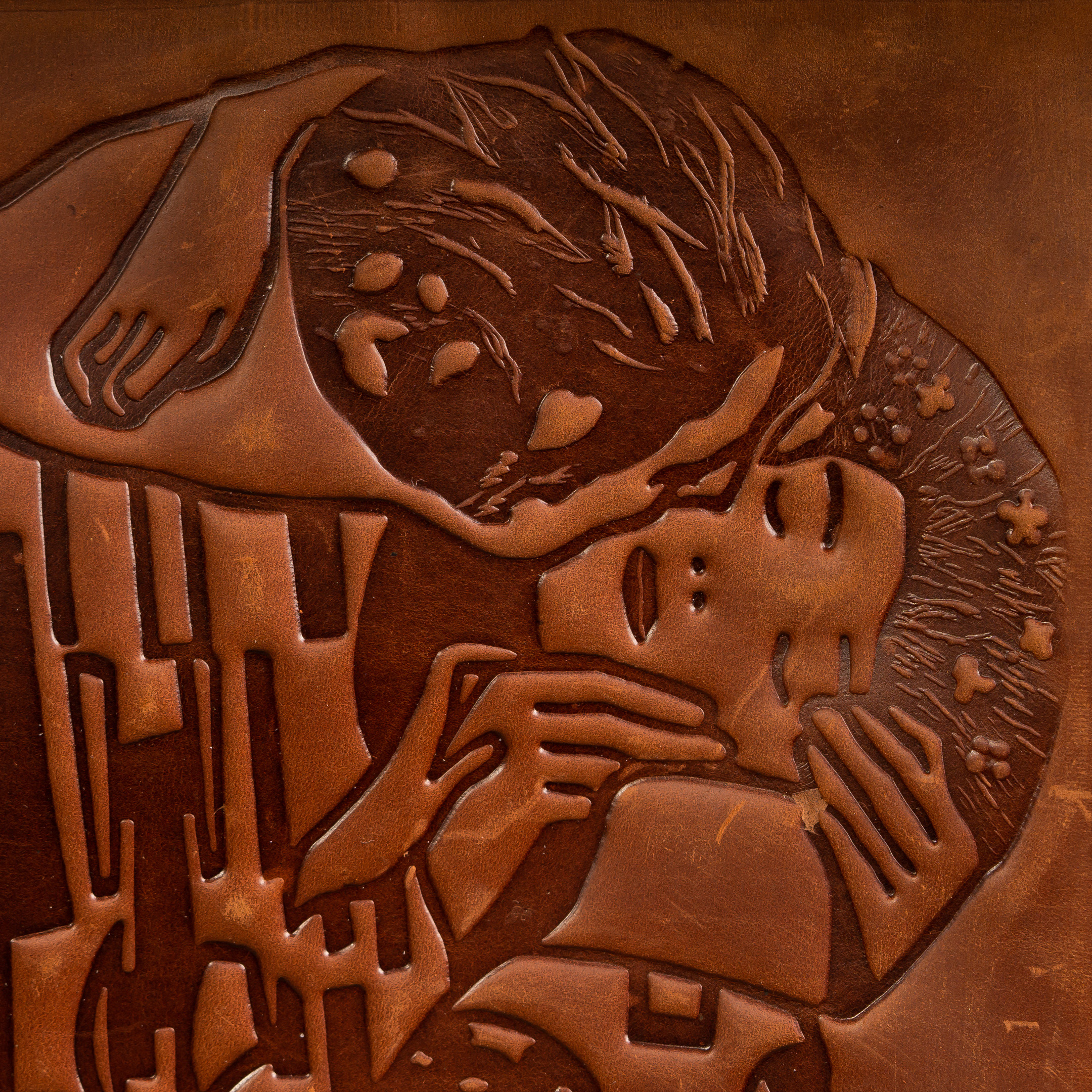 Картина ''Campbell's Soup Cans', коричнева