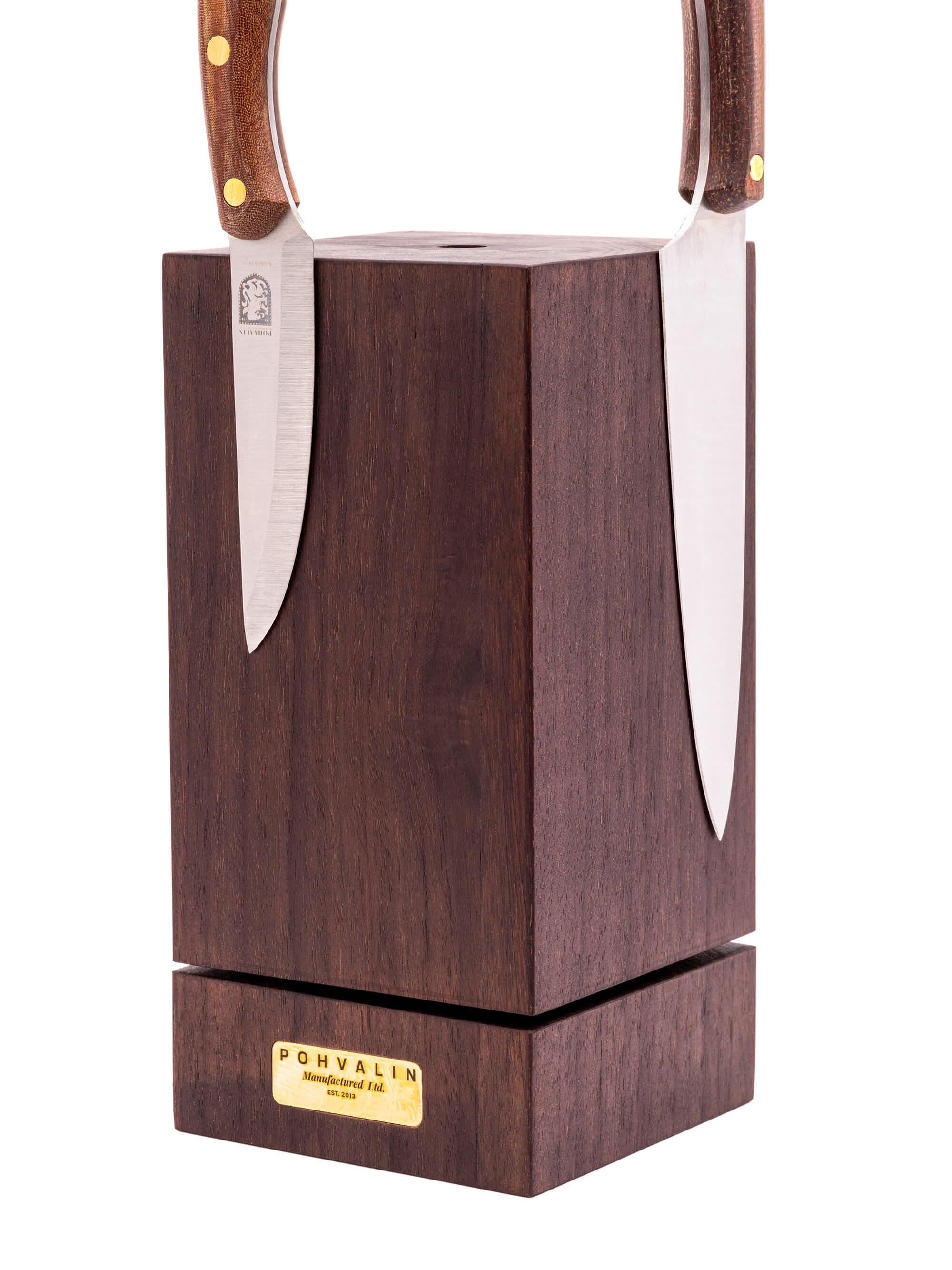 Магнітний блок для ножів 360°, чорний